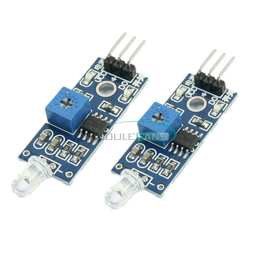 2PCS LM393 3 Pin Photosensitive Diode Light Sensor Module 3.3-5V Input