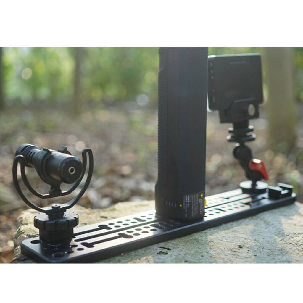 Camera Plate w/ 1/4 3/8 Thread for  DJI Ronin-S,Crane 2,Zhiyun Handheld