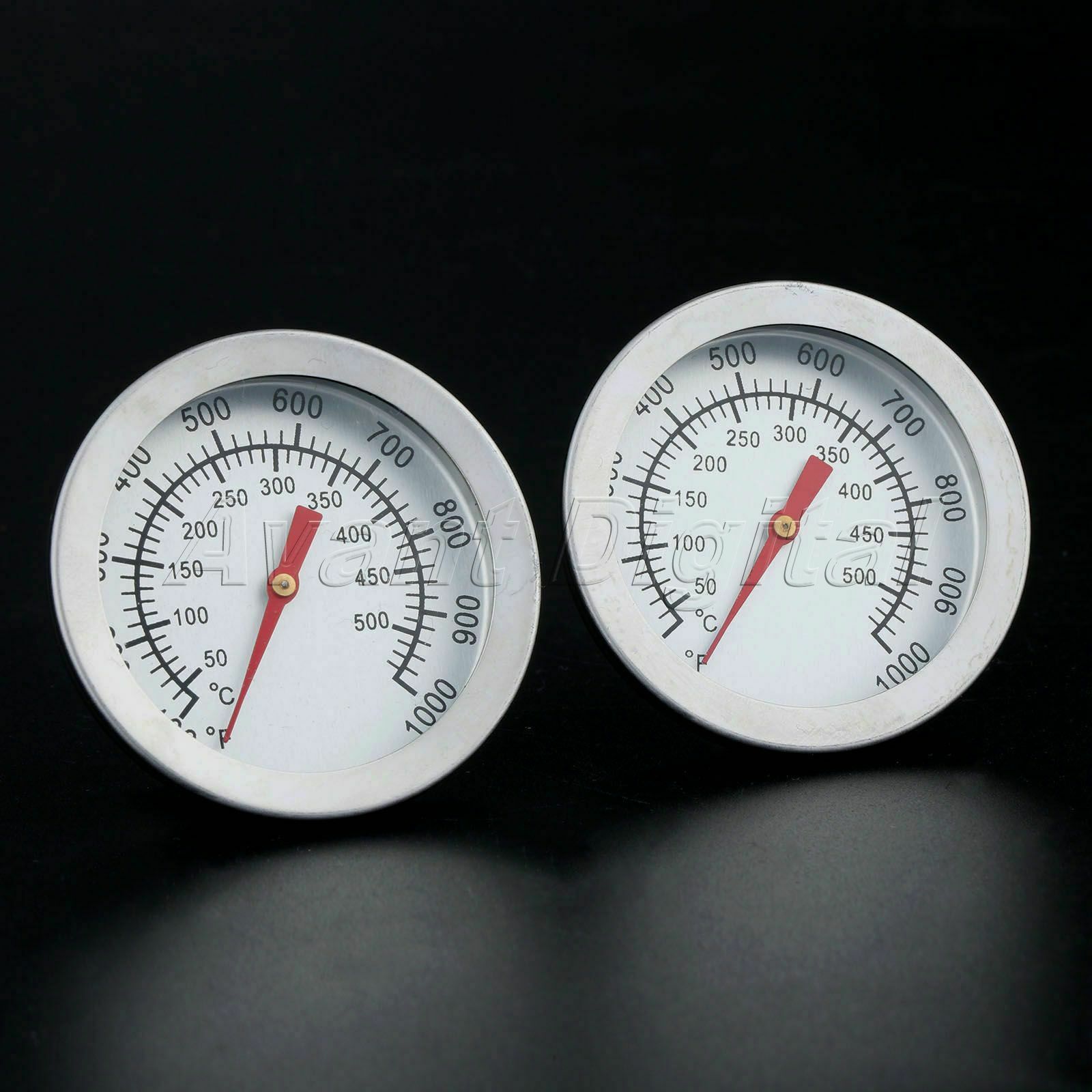 50-500℃ Stainless Steel Barbecue BBQ Smoker Grill Thermometer Temperature Gauge