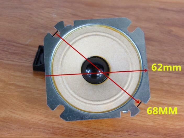 2pcs 2.5"inch 6Ω 30W Tweeters Speaker 6ohm 14-core voice coil Loudspeaker