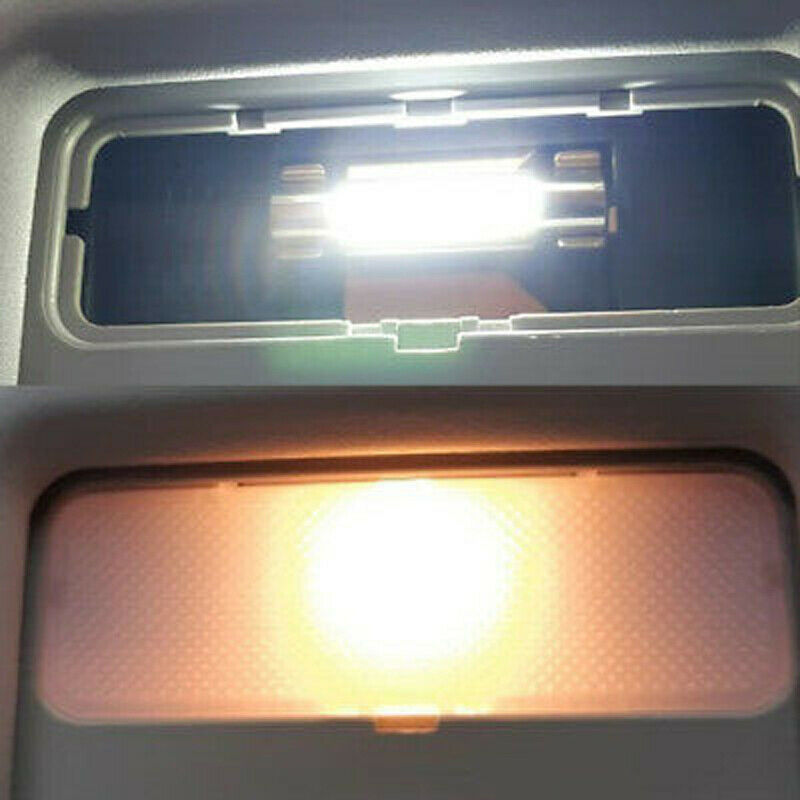2x 31MM 3175 DE3175 White LED Interior Light Dome Trunk  License Plate Bulbs