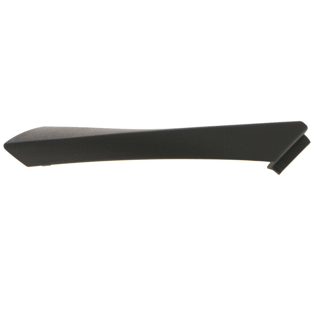 2X Right Inner Door Panel Handle Outer Trim for 04-12 BMW E90 3-Series Black