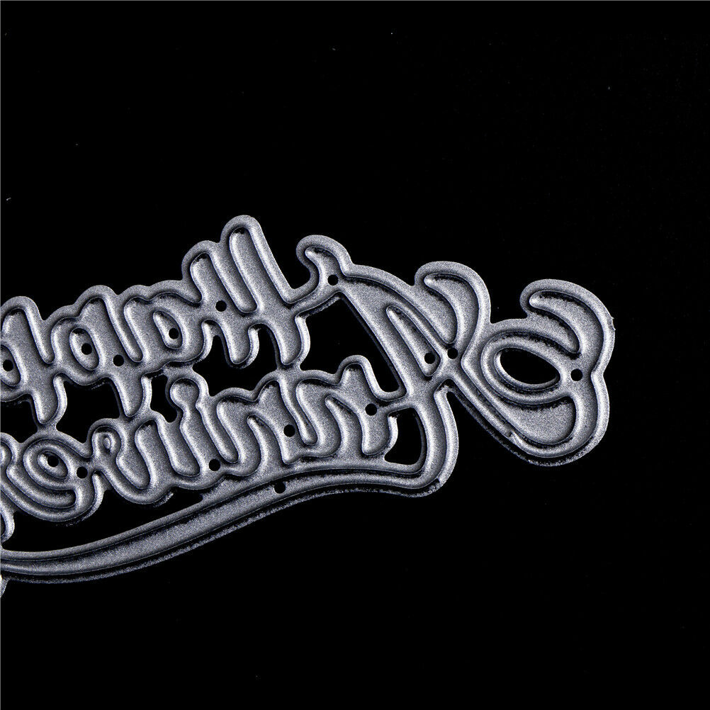 happy anniversary Metal Cutting Dies Stencil Scrapbooking Photo Album Deco.l8