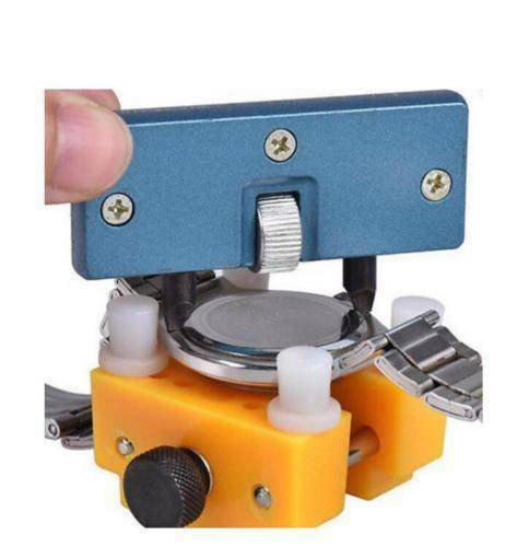 1x Adjustable Watch Repair Tool Kit Back Case Opener Cover Remover Screw Wrench-