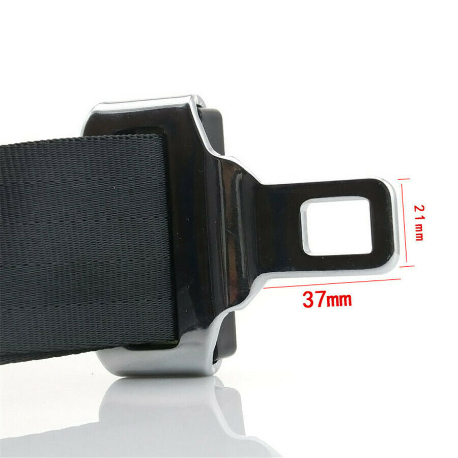 Universal Truck Car Seat Belt Lap Belts Adjustable Two 2 Point Bolt Safety 1PCS