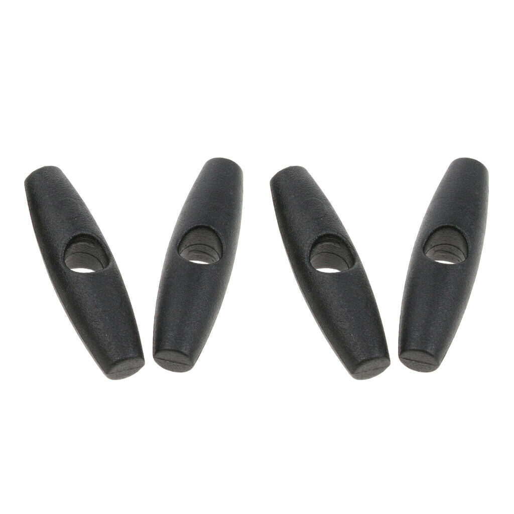 4pcs Drawstring Cord Tent Fly Roll Up Buckle Snap for Camping Canopy Awning