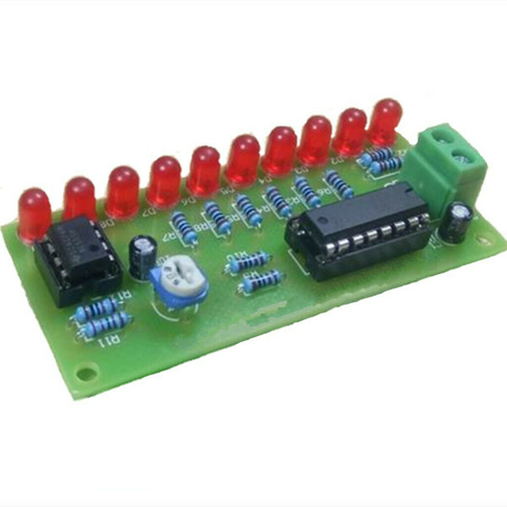 CD4017 NE555 Detonation Flash Light DIY Kit Welding Practice PCB Board