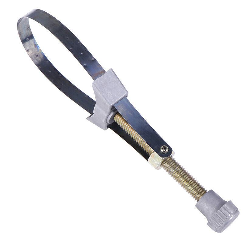 1Pc Aluminium Car Oil Filter Removal Metal Tool Strap Wrench Diameter Adjusta DD