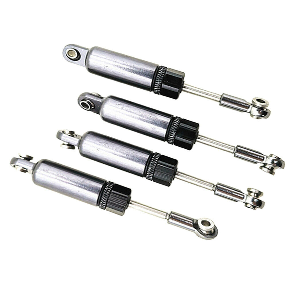 4Pcs RC Rock Crawler Car Shock Absorber Damper for WPL C14 C24 DIY Upgrade Parts