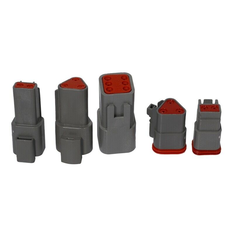 250Pcs Deutsch DT Series Waterproof Wire Connector Kit DT06-2/3/4/6S DT04-2/3/K5