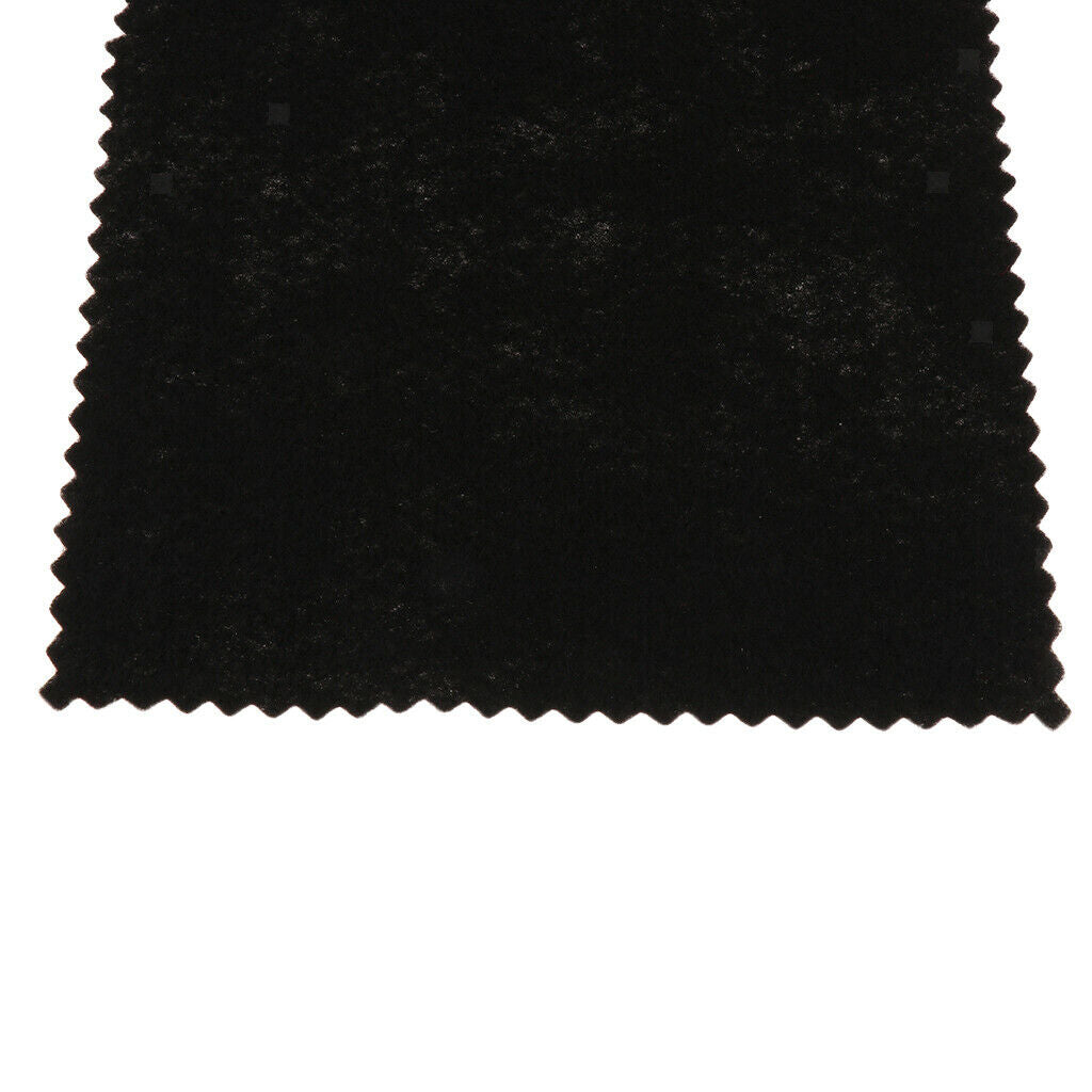 Black Piano Keyboard Dust Cover Dustproof Cleaning Cloth for Piano Parts
