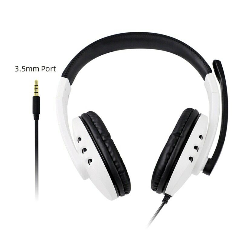 4X(DOBE Suitable for PS5/PS4/XBOX/PC Headsets, Wired Stereo Gaming Headset O7O9)