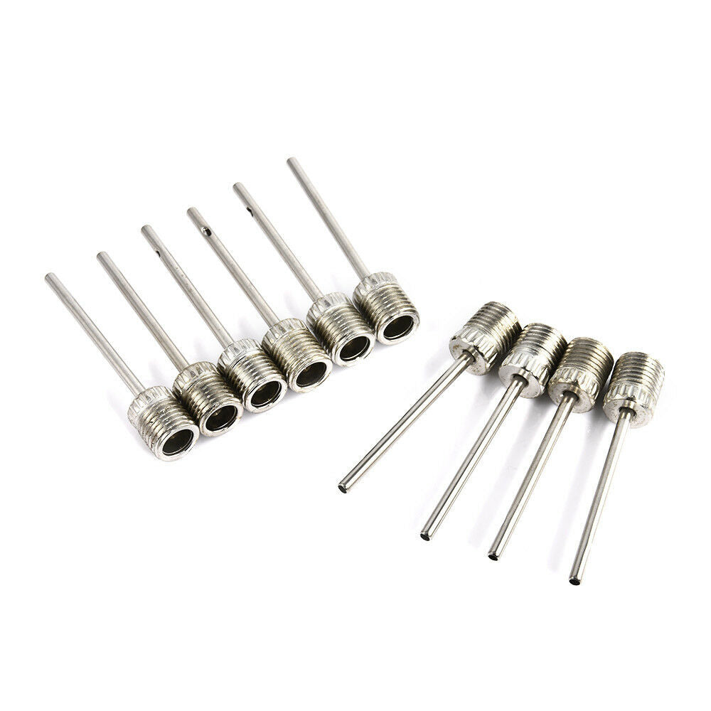 10x Football Basketball Soccer Ball air Pump Sports Inflating Needle Pin Nozzle