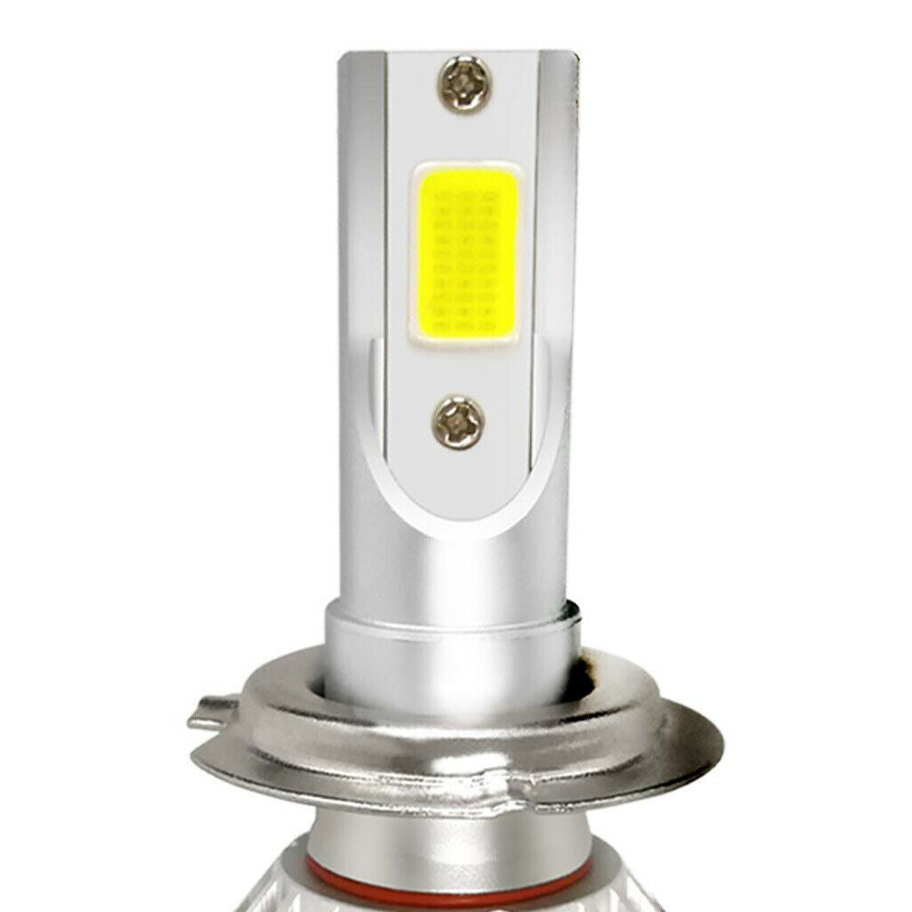Auto Car COB LED Fog Headlight Bulb Conversion Kit Hi/Lo Beam Lamps H7 6000K
