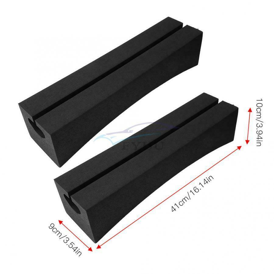 1 Pair 15.94×3.54×3.94"  Universal EVA Soft Car Roof Rack Sink Chuck Clip Cover
