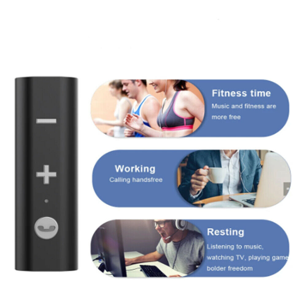 For 3.5mm Jack Earphone Wireless Adapter Bluetooth-compatible Audio Transmitter