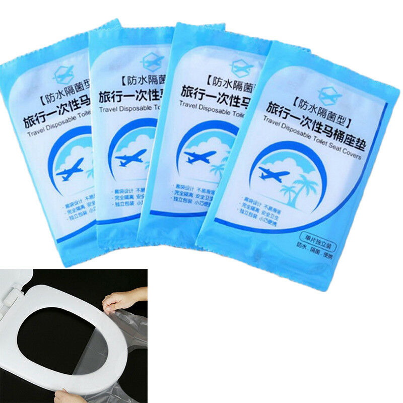 10pcs Disposable Clean Toilet Seat Covers Flushable Camping Festival Trave.l8