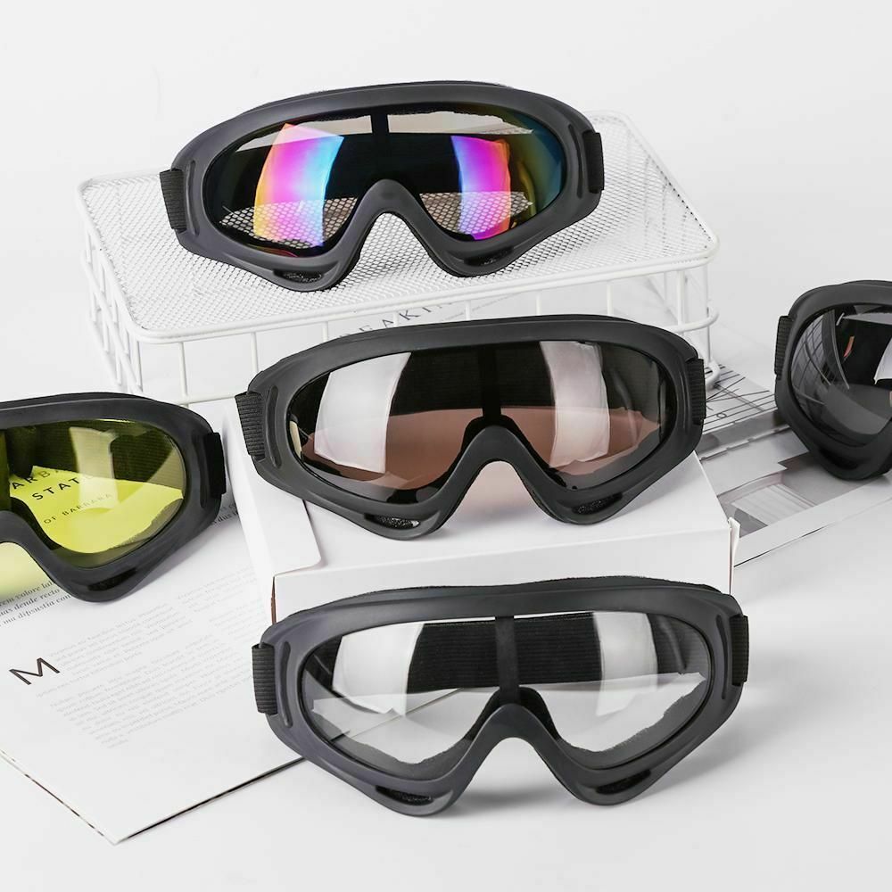 Sports Moto Cycling Winter Windproof Ski Goggles Lens Frame Eyewear Glasses