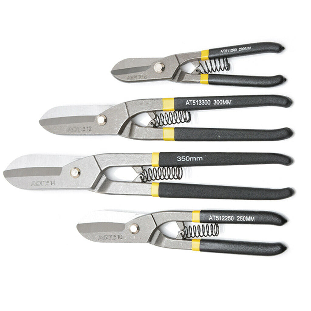 Multi-function Manual Snips Labor-saving Cutter Steel Scissors 4 Size 8"