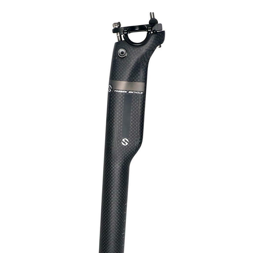 30.8 Carbon Fiber Bike Seat Post Length 350mm 400mm Matte 30.8x400mm