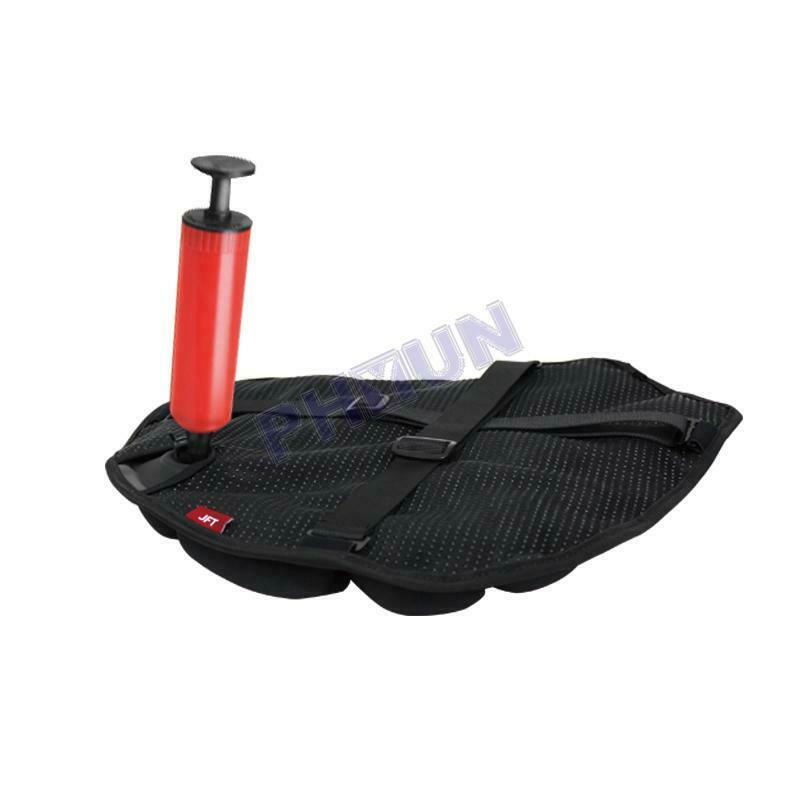 Universal Motorcycle Scooter Seat Inflatable Cushion Pressure Release + Air Pump