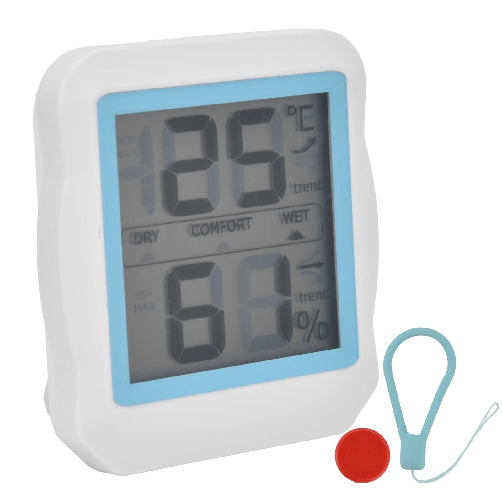 Electric Thermometer Hygrometer Digital Magnetic Temperature Humidity Meter XX