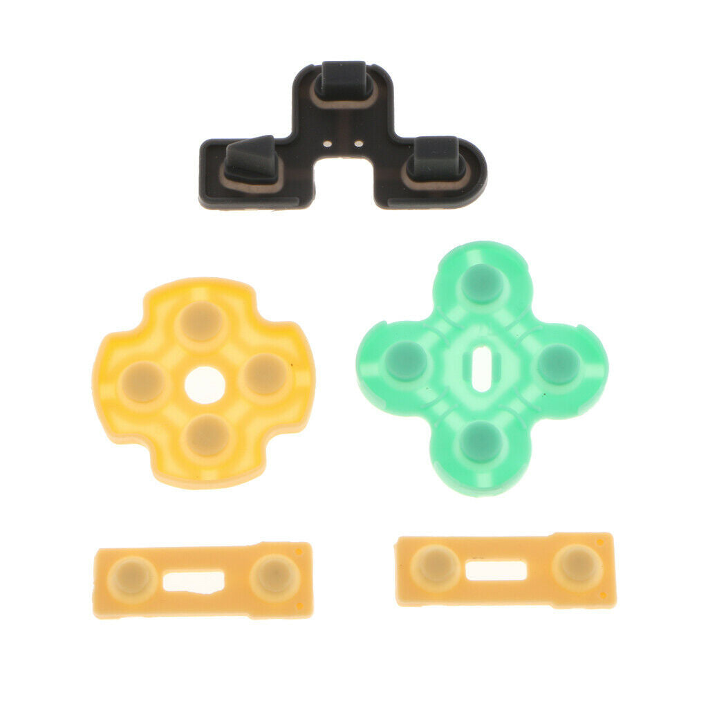 2X 5x Conductive Rubber Pad for Sony PS2 Controller Button Replacement Assembly
