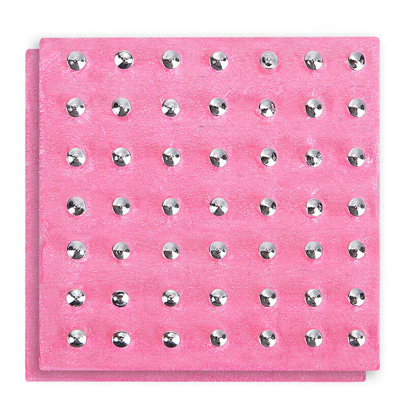 98pcs Studs Set Professional Steel Ear Nose Navel Body Piercing Gun Kit Tool