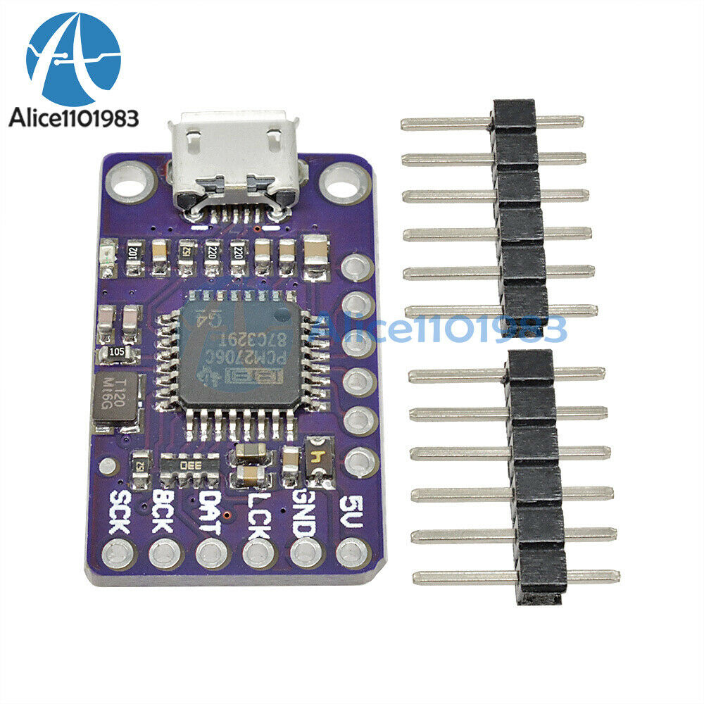USB TO I2S IIS PCM2706 Gesture Recognition Sensor Decoder Connector Module