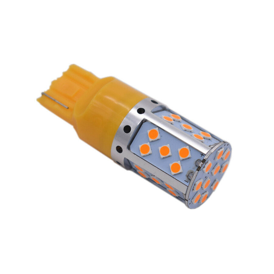 2pcs No Flash Turning Signal light T20 7440 3030 35SMD LED Lamp Tail bulb