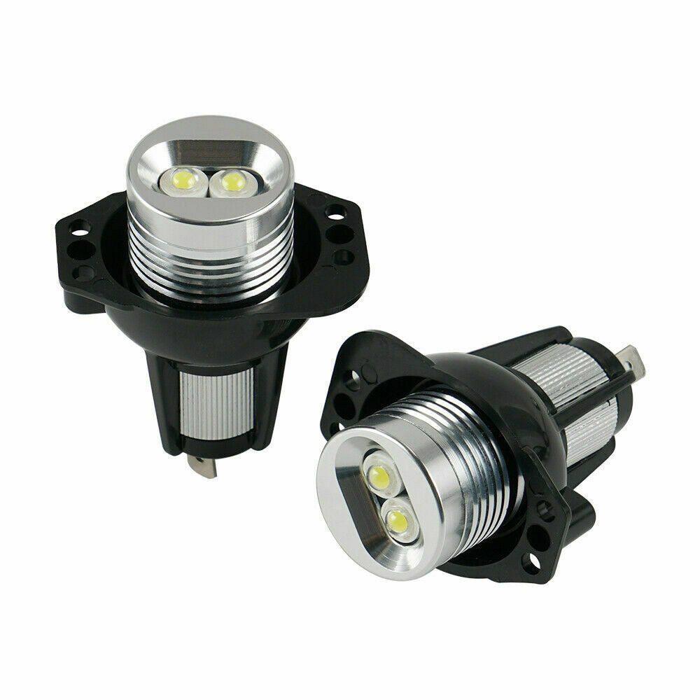 6000K LED Angel Eyes Halo Ring Marker Light Bulb Lamp For BMW E90 E91 Error Free