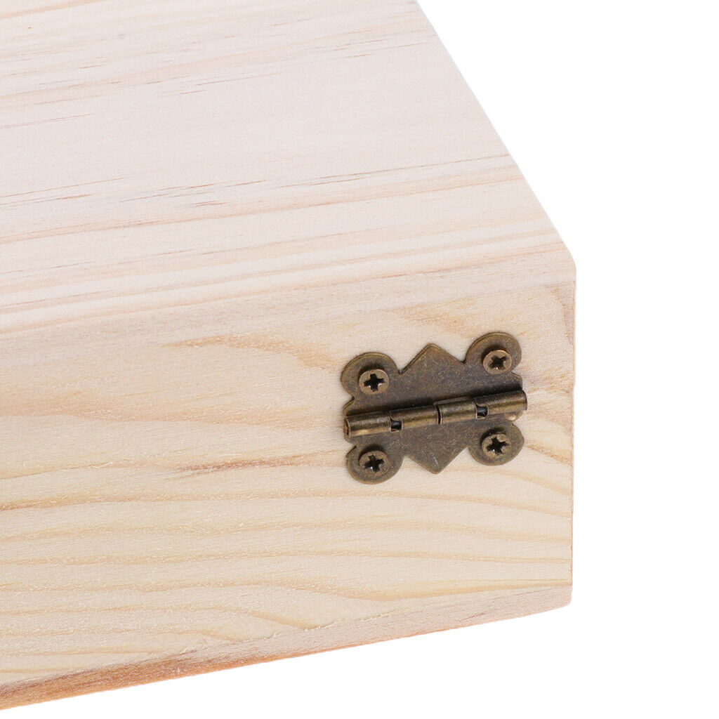 Natural Wood Essential Oil Storage Box Display Carry Case Organizer Holder