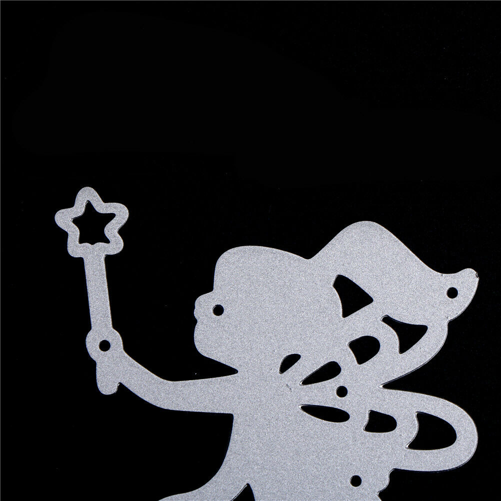 1pc magic Fairy Girl Scrapbook DIY album Card Metal Die Cut Stencil craft.l8