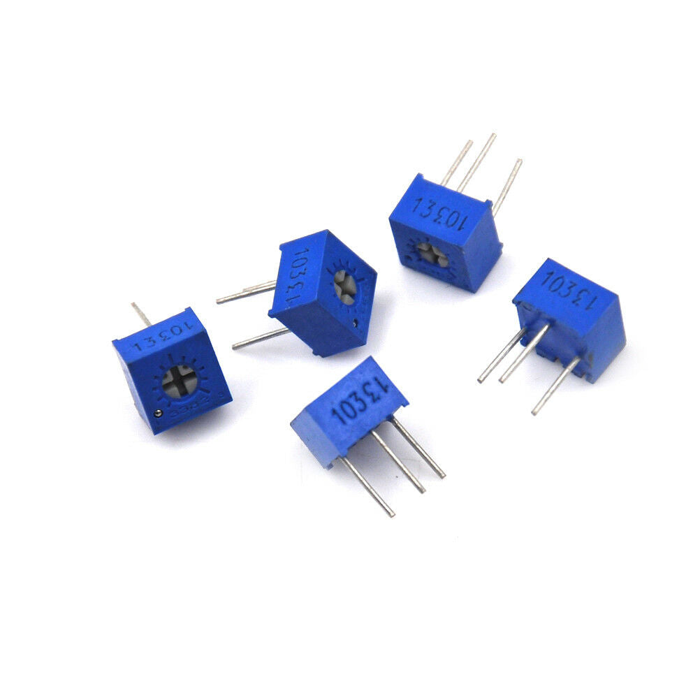 5pcs/set Potentiometer Trimmer Variable Resistor 3362P-103 10K Oh.l8