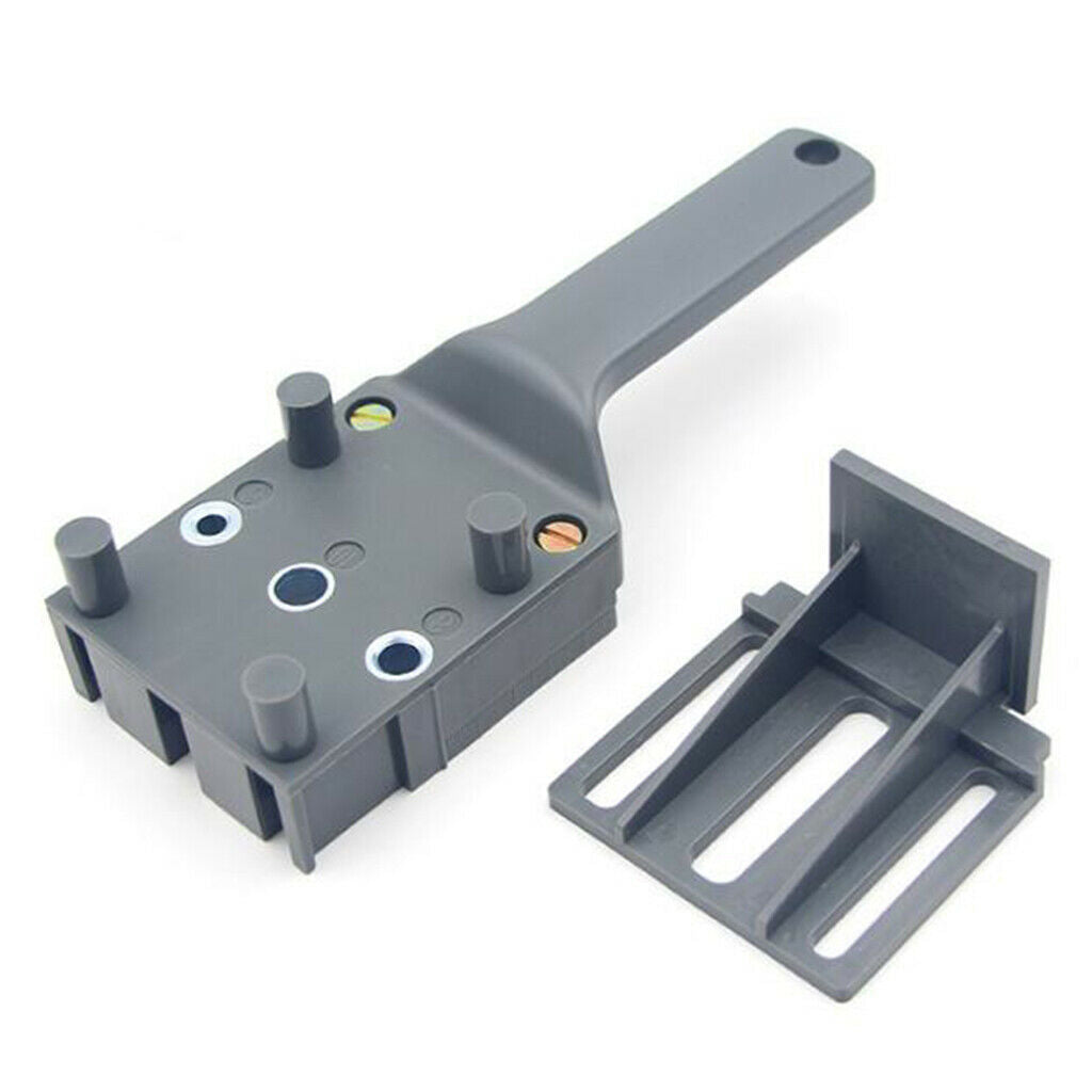 Handheld Dowel Jigs Fits 6mm 8mm 10mm Drill Guide, Metal Sleeve Wood Drilling