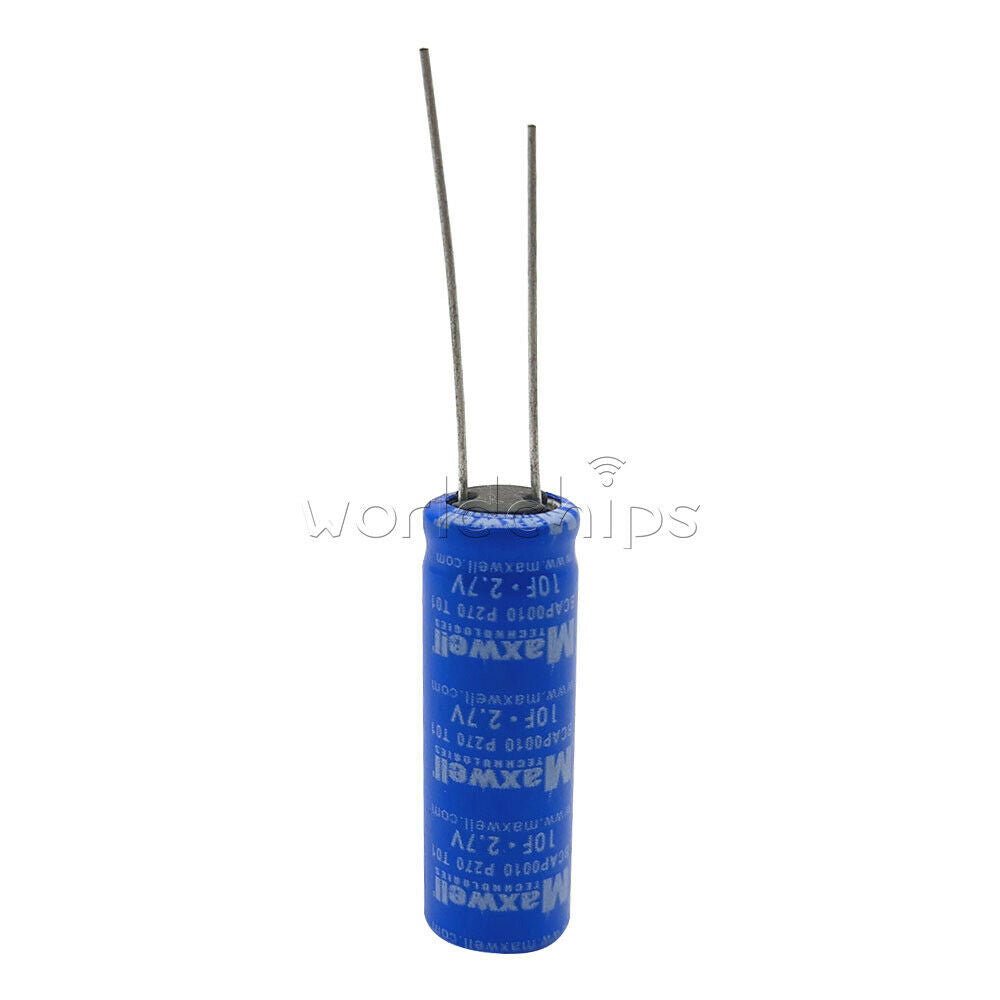 10PCS 2.7V-10F Farad Capacitor Super Capacitance Electrical Component Voltage