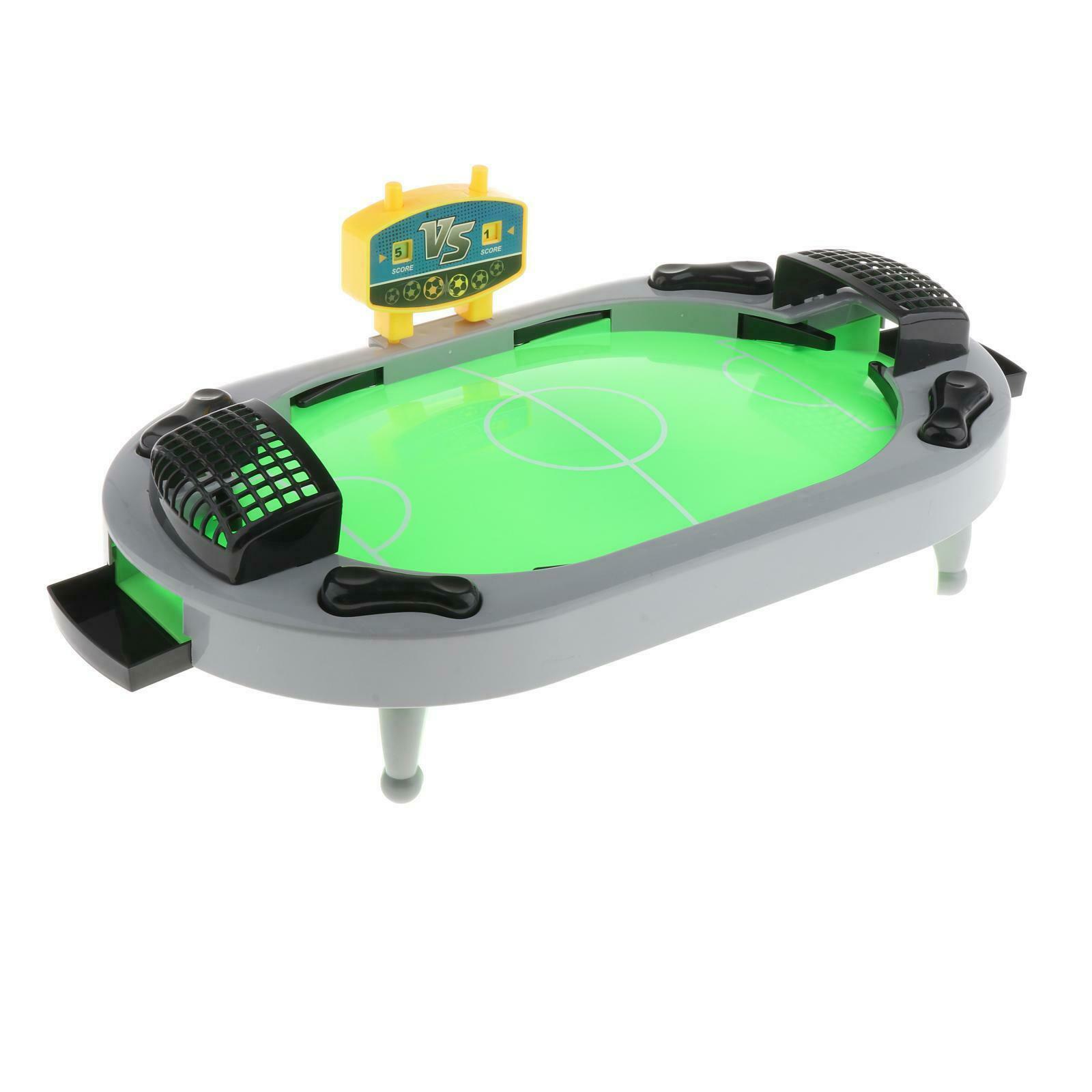 Novelty Table Soccer Game Sport with Two Balls and Score Keeper for Kids