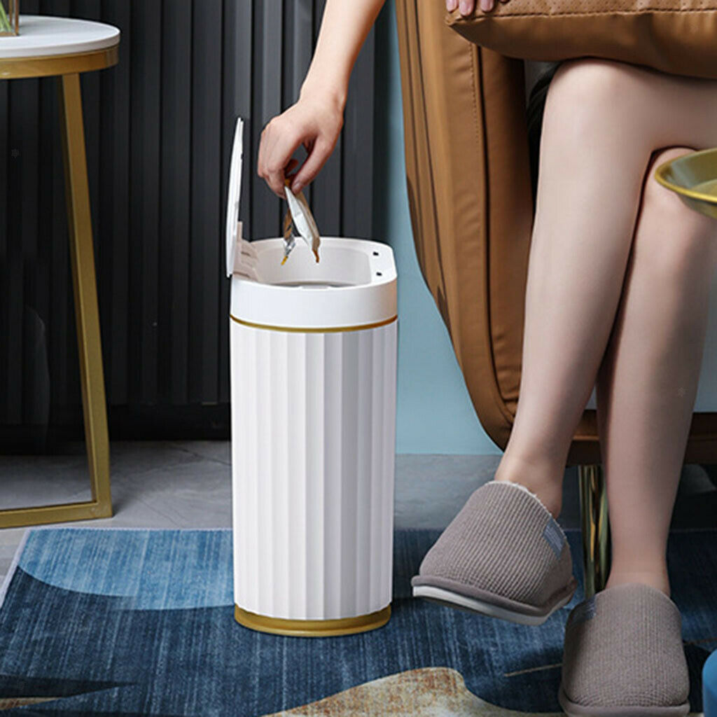Sensor Induction Trash Can IPX5 Waterproof Smart Trash Can For
