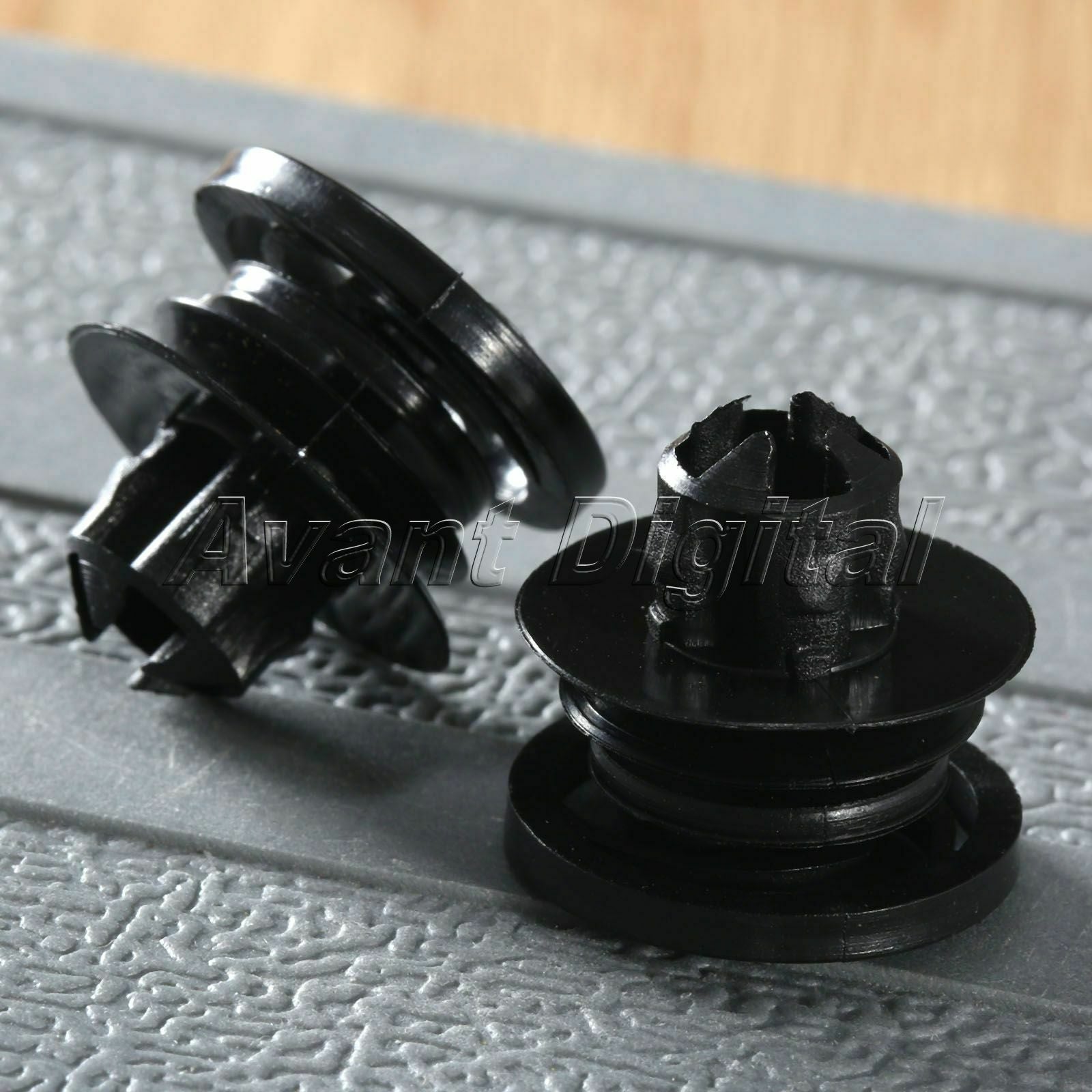 50Pcs Car Nylon Rivet Clips Door Trim Panel Retainer Clips Fit for Passat Beetle