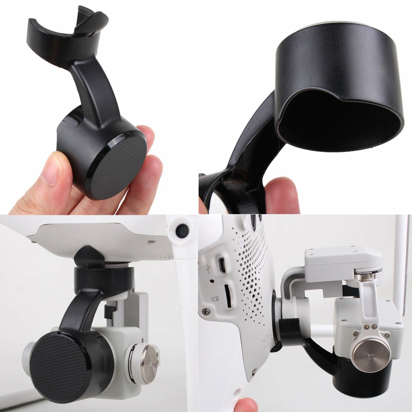 Camera Lens Hood Cover Cap Pro Gimbal Lock For DJI Phantom 4 PRO+/4 Advanced Hot