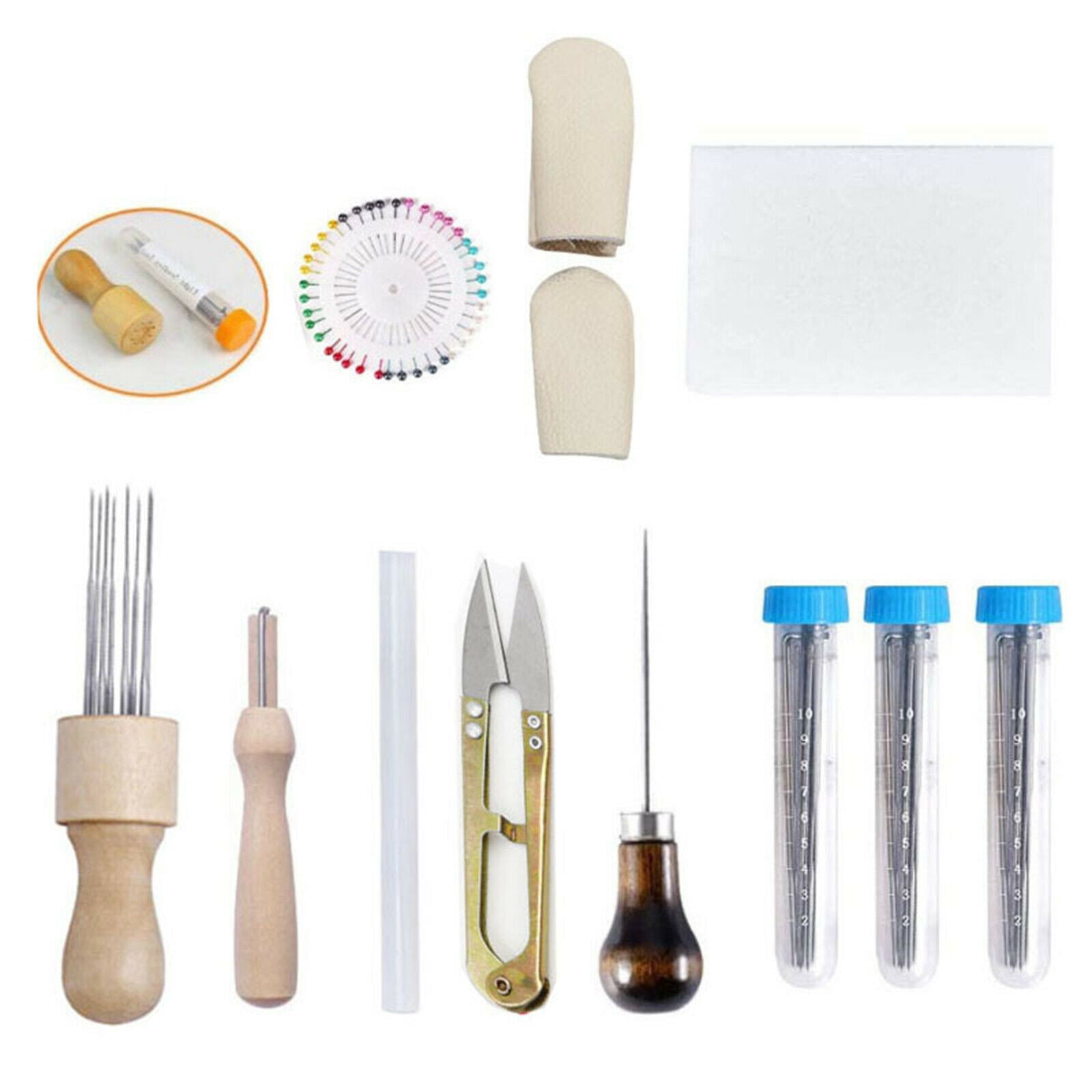 109pcs Needle Felting Tools with Felting Needles Storage Box Wool Projects