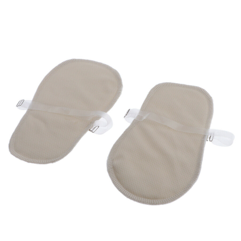 1Pair Unisex Washable Breathable Underarm Armpit Sweat Absorbing Shield Pads
