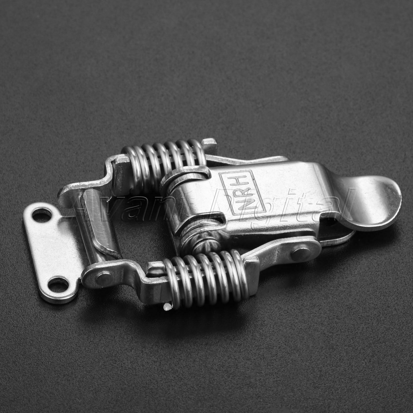 Cabinet Toggle Switch Latch Hasp Case Locking Box Chest Spring Loaded Lock Catch