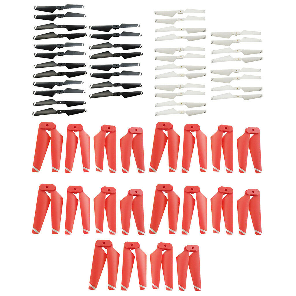 Folding Propellers for XS809 XS809W XS809HW XS809S 8807 8807W RC Drone White