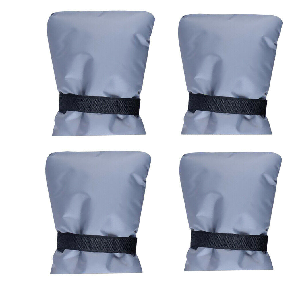 4pcs Outdoor Faucet Cover Sock, 7.1 By 5.9 Inch (Gray)
