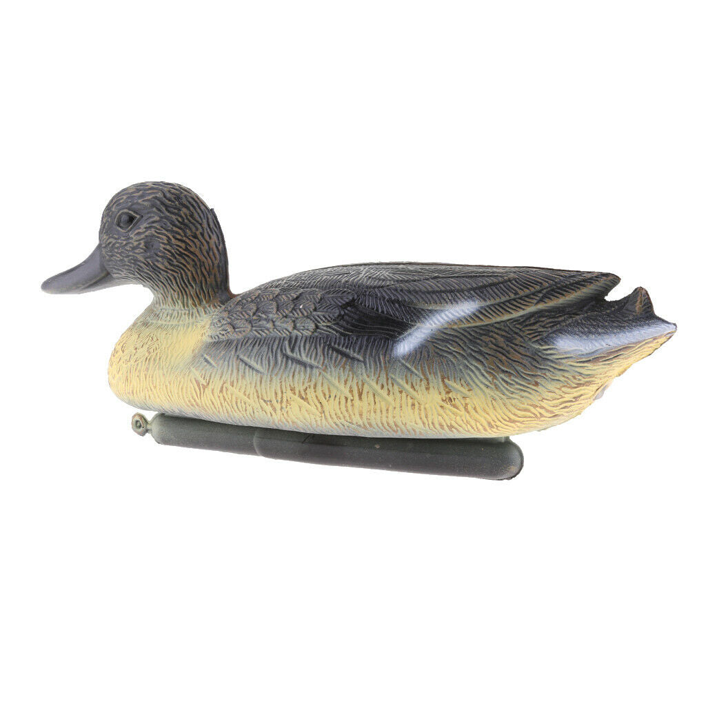 Set of 4 Plastic Mallard Duck Hunting Decoy Ornament Garden Decoration