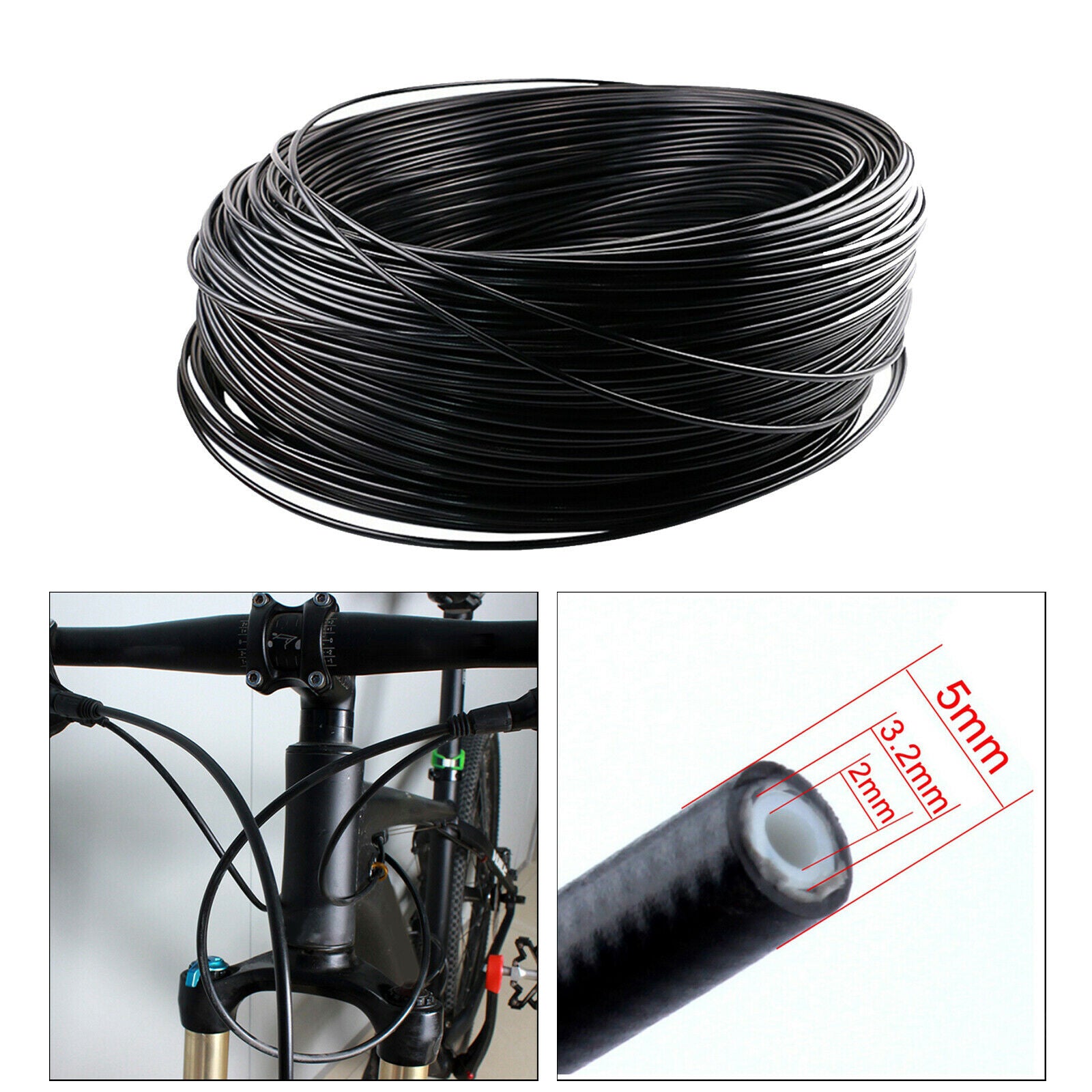 Mountain Bike Hydraulic Disc Oil Hose Line Hoses Cable