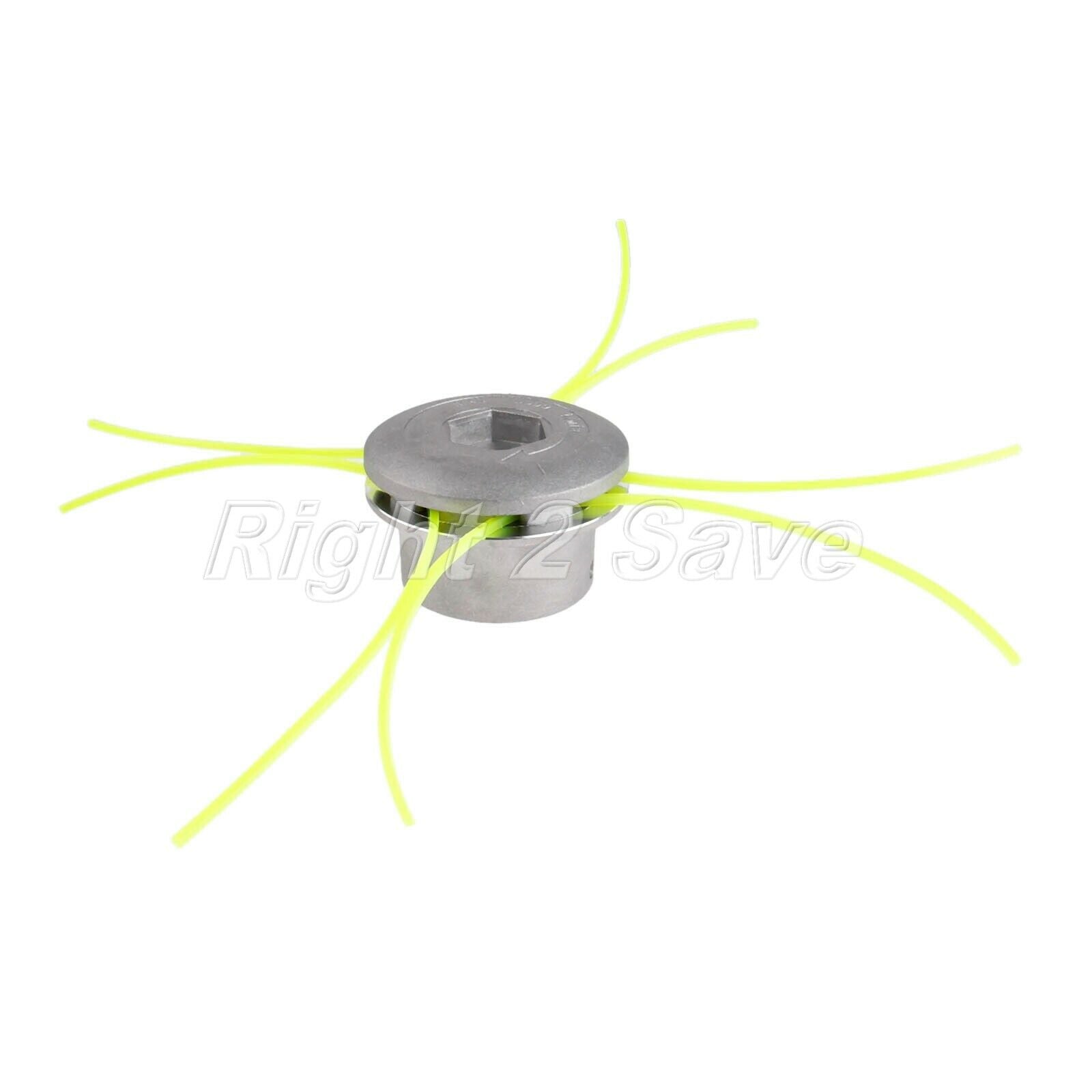 Brush Cutter Thread Nylon Cutting Line Replacement Aluminum Grass Trimmer Head