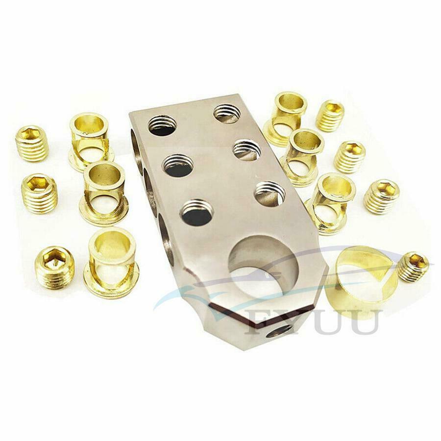 Pair Car Audio SAE Top Post (6) 1/0 2 4 8 Gauge BATTERY TERMINAL