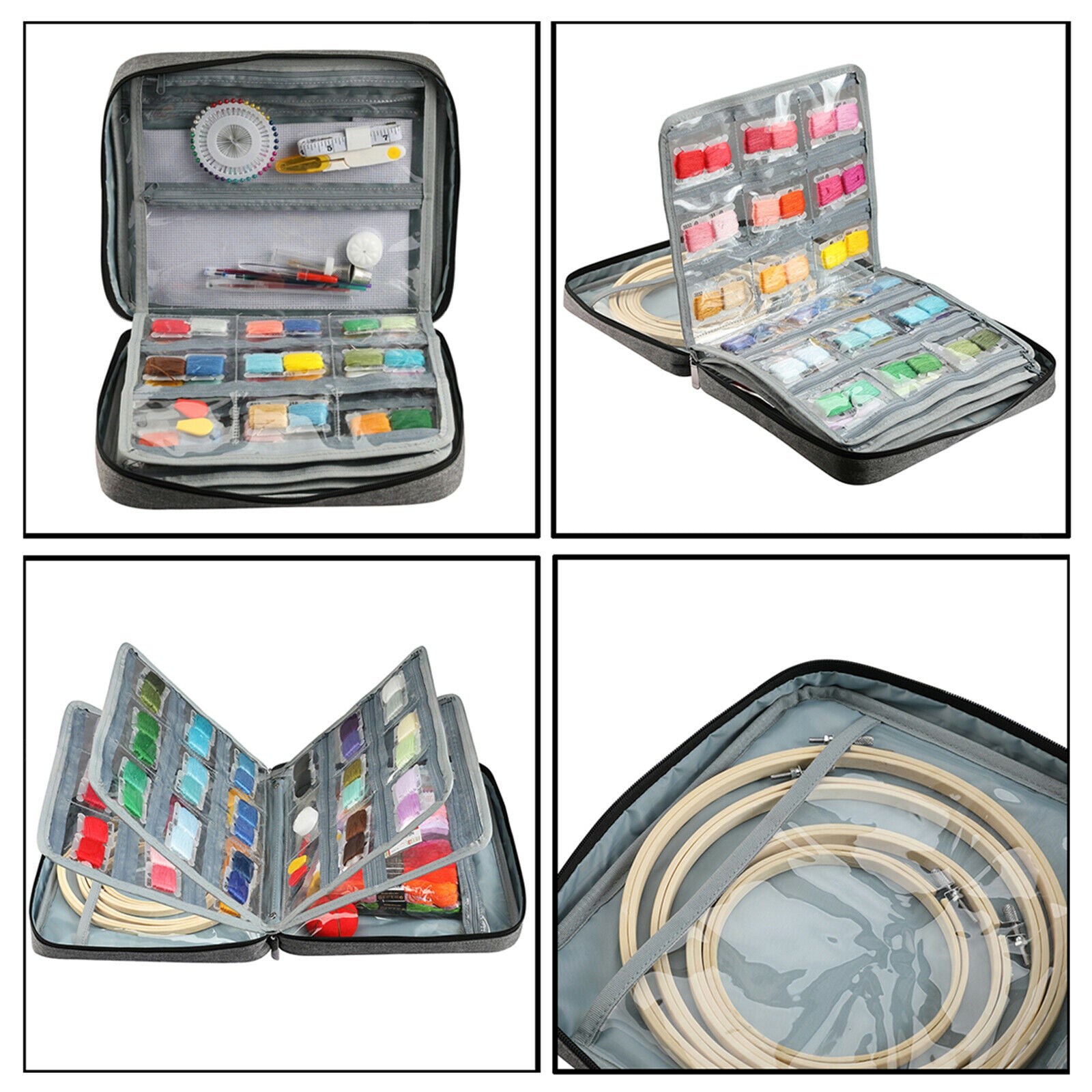 Knitting Practical Hangbag Bag Organziers for Needles Sewing Accessories